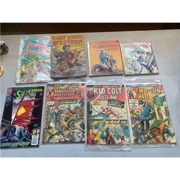 Assortment Of Western Theme Comic Books and Misc Comics
