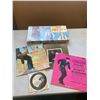Image 1 : Set Of Western Themed Records And Milton Bradley The Deputy Board Game