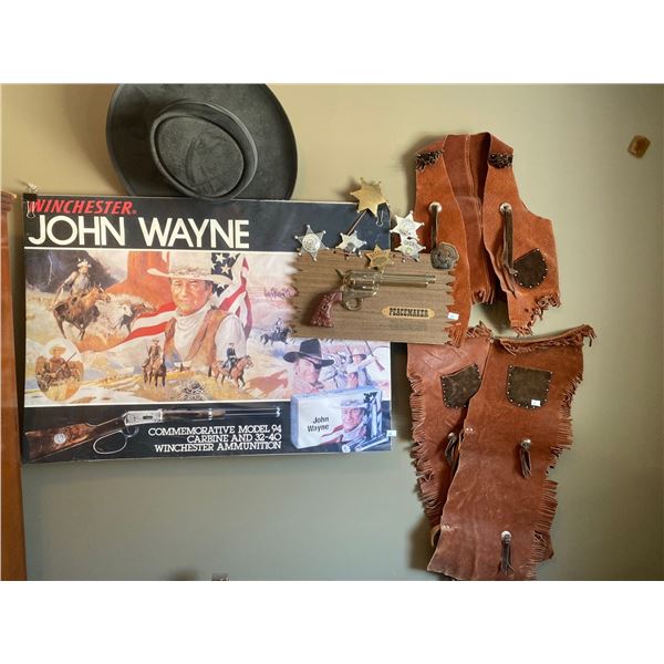 Assortment Of Decorative Western Memorobilia