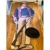 Image 1 : Life Size John Wayne Cardboard Cutout And Daisy Trail Boss Pop Gun