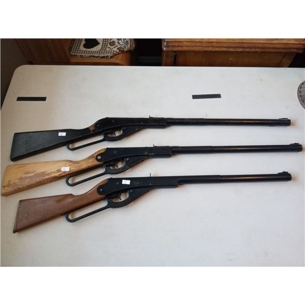Two Model 111 And One Model 105 Daisy BB Guns