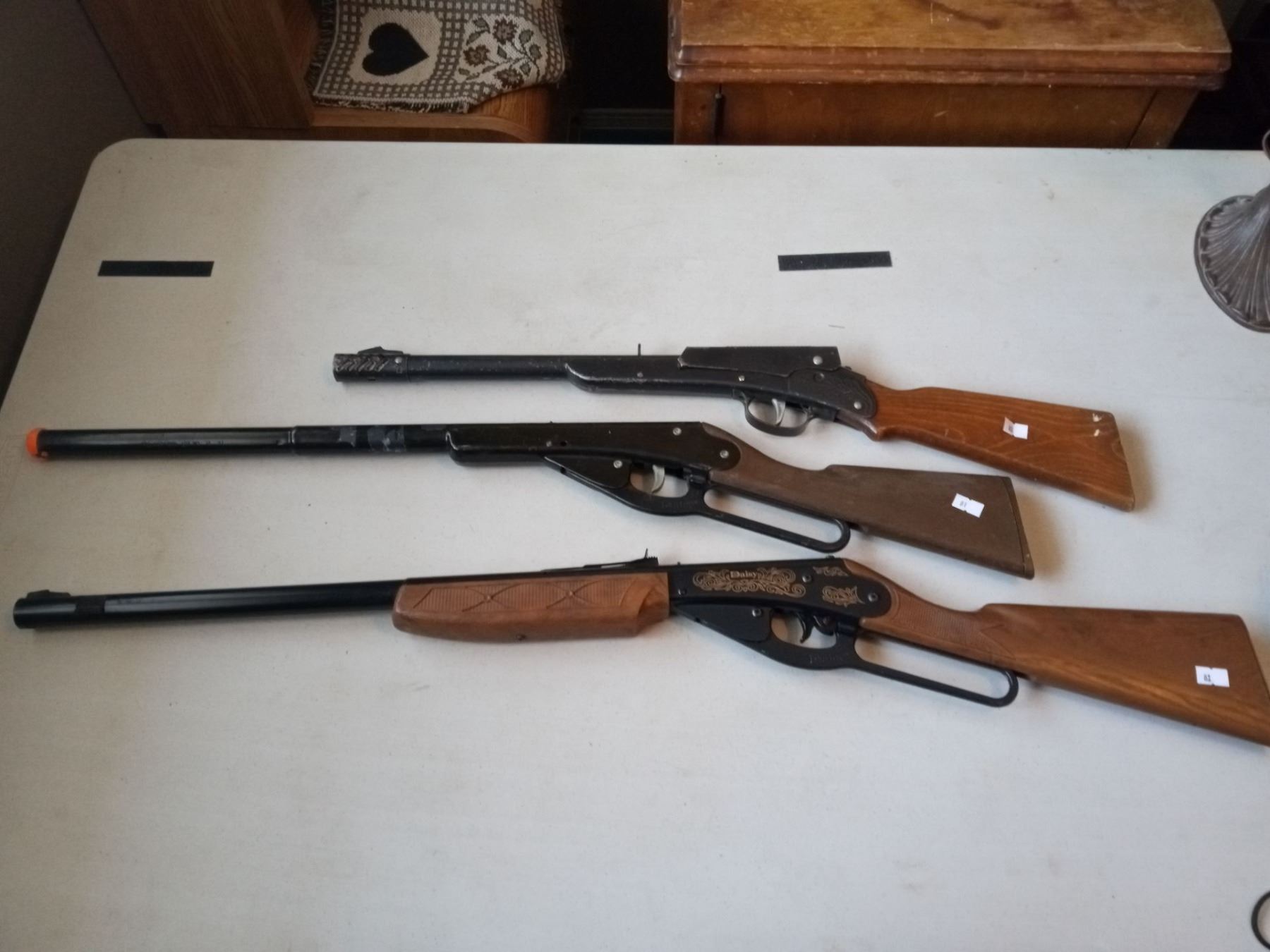 Daisy 600 Rifle Daisy Air Rifle With Daisy 960 And Daisy Model 111B BB Gun - Beck ...