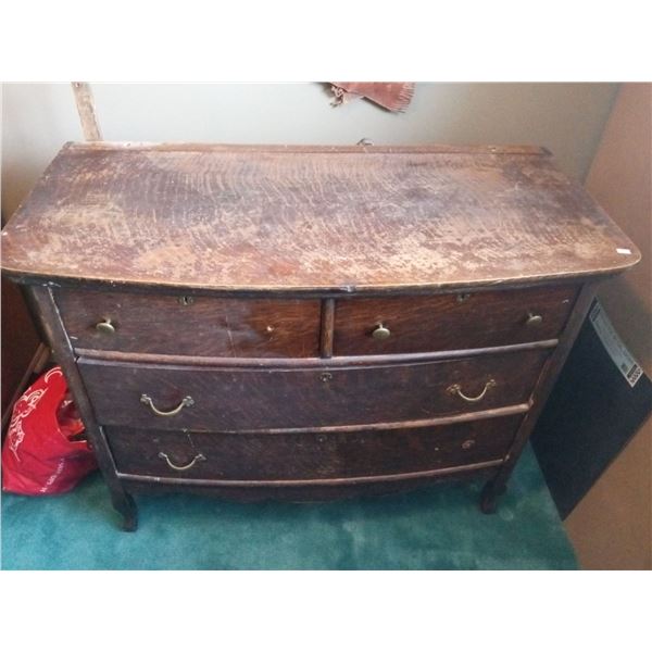 Antique Wooden Dresser 42l x 21D x 34T