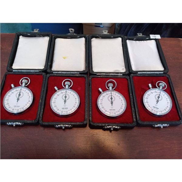 4 High Quality Stopwatch Brand CEI 1000 Stopwatches