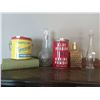 Image 1 : Assortment Of Collectable Vintage Tins, Decanters,  And More