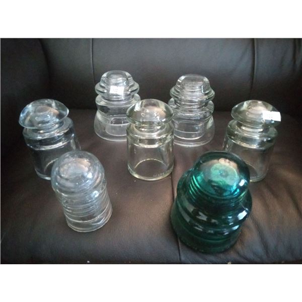 Collection Of Glass Insulators