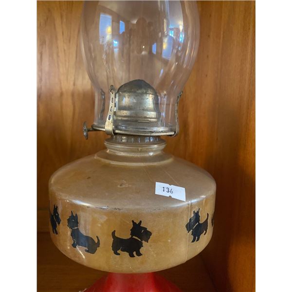 Set Of Vintage Oil Lamps