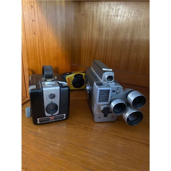 Kodak Brownie Hawkeye And Auto Turret Cameras SOLD AS IS