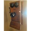Image 1 : Vintage Wall Mount Telephone With Crank