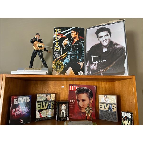 Large Assortment Of Elvis Collectables