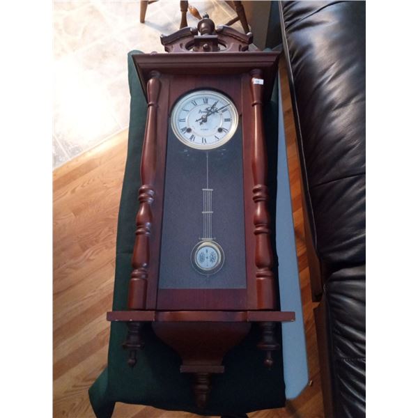 Assegai 31 Day Wall Mount Pendulum Clock