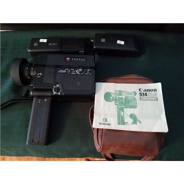 Canon Cano Sound Mo:514XL-S And Kodak 600, With Kodak Tele 1