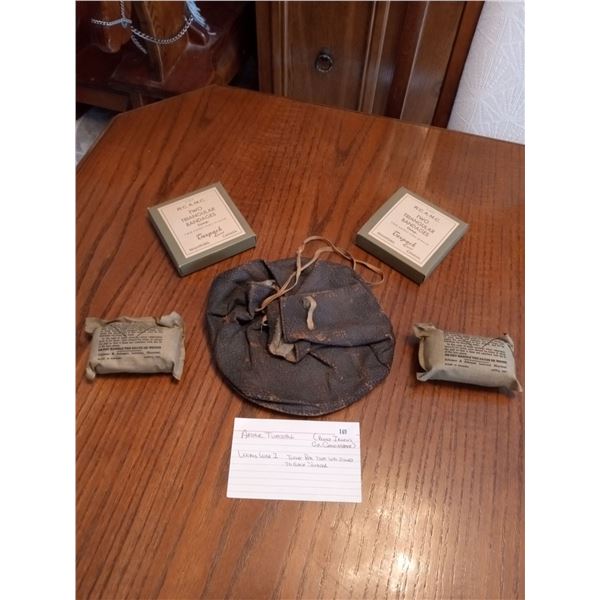 Arthur Tumstall WWI Military Issued Toiletry Bag With Accessories