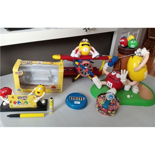 Large Assortment Of Vintage And Modern M&M Collectables