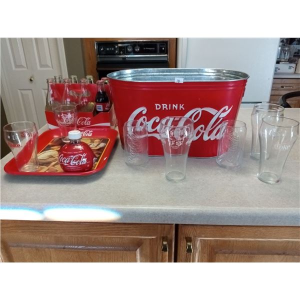 Assortment Of Coke Collectables