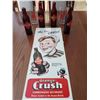 Image 1 : Set Of Vintage Orange Crush Bottles And Poster