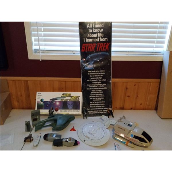 Assortment Of Star Trek Collectables