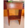 Image 1 : Wooden Side Table With Drawer