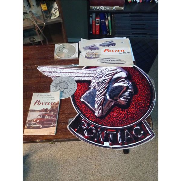 Assortment Of Pontiac Memorabilia