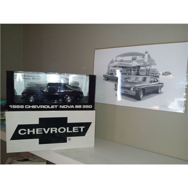 1968 Chevy Nova SS 350 Diecast Model Car