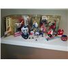 Image 1 : Assortment Of Hockey Figurines Some In Box