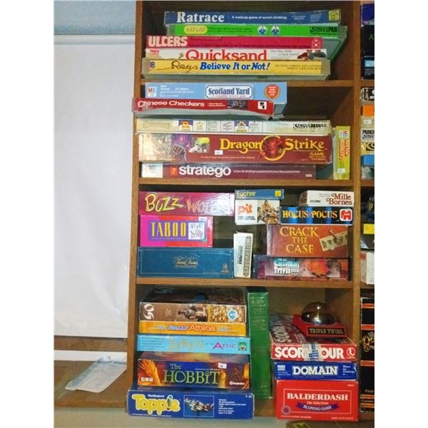 Huge Assortment Of Board Games