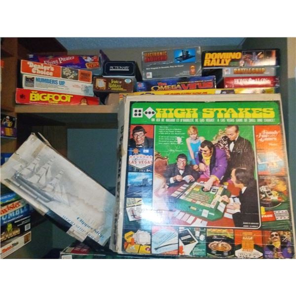 Huge Assortment Of Board Games