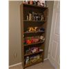 Image 1 : Wooden Shelving Unit 27L x 10W x 69T Contents Not Included