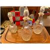 Image 1 : Three Crystal Decanters