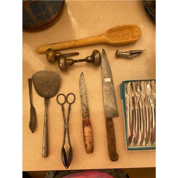 Assortment Of Vintage Utensils
