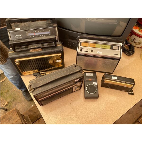 Assortment Of Portable Radios And Cassette Recorders