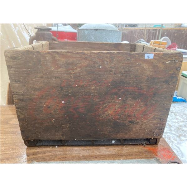 Antique Coca-Cola Wooden Crate