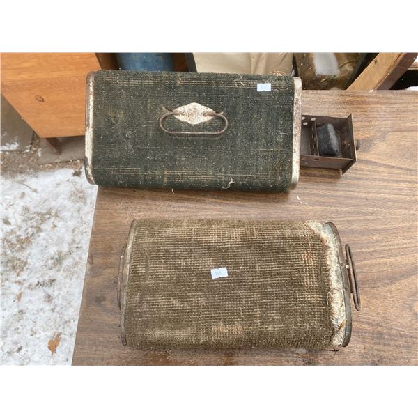 Set Of Antique Foot Warmers