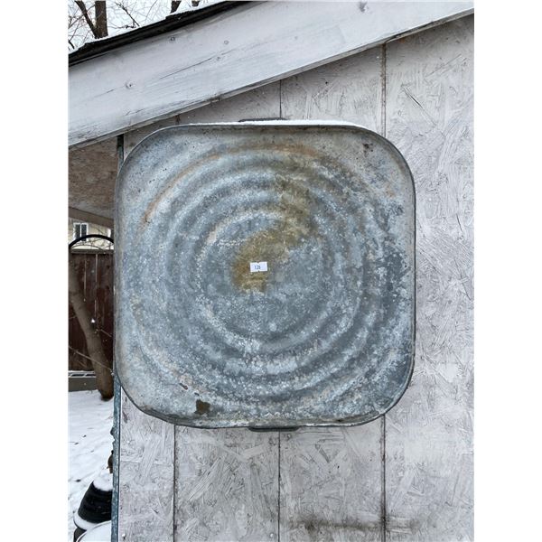 Large Vintage Metal Bucket