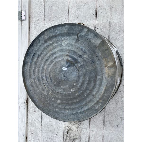 Set Of Vintage Metal Buckets