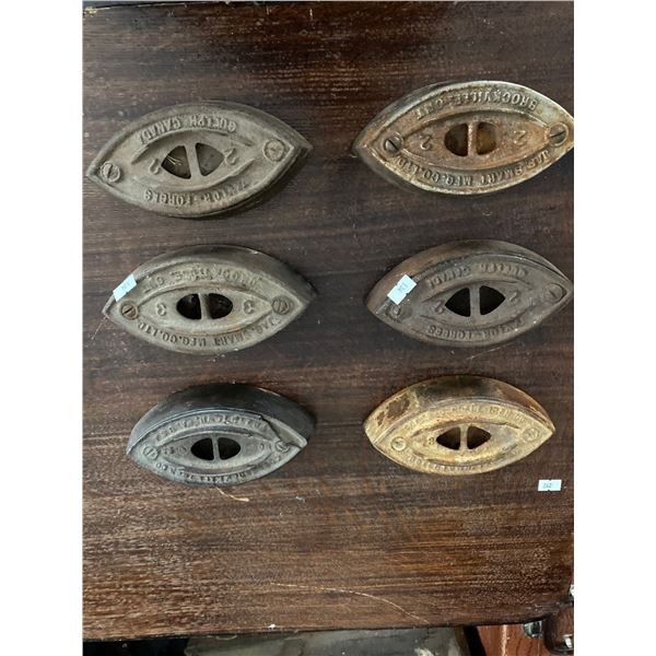 Assortment Of Antique Irons