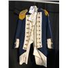 Image 1 : BLUE/CREAM CAPTAIN VANCOUVER COSTUME INCLUDING JACKET, VEST AND PANTS, DAILY COSTUME RENTAL $145.00