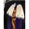 Image 2 : PURPLE ROYAL ROBE, DAILY RENTAL $125.00