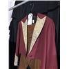 Image 2 : MAROON GEORGIAN TAILCOAT, DAILY RENTAL $135.00