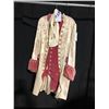 Image 1 : CREAM/RED FRENCH RENAISSANCE TAILCOAT COSTUME, DAILY RENTAL $135.00