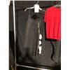 Image 4 : VINTAGE BLACK DRESS, RED SHIRT, RED/WHITE/BLACK PATTERNED SHIRT, DAILY RENTAL $65.00