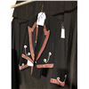 Image 2 : BLACK/RED SPANISH MATADOR STYLE COSTUME, DAILY RENTAL $100.00