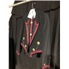 Image 2 : BLACK/RED SPANISH MATADOR STYLE COSTUME, DAILY RENTAL $100.00