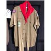 Image 2 : BROWN/RED SCOUTS OF AMERICA COSTUME, DAILY RENTAL $50.00