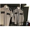 Image 2 : 1 BLUE AND 2 BROWN MILITARY BUTTON UP SHIRT COSTUMES, DAILY RENTAL $45.00