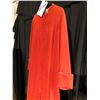 Image 2 : RED ROBE COSTUME, DAILY RENTAL $75.00