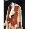 Image 2 : RED/BEIGE 1750'S FRENCH COSTUME, DAILY RENTAL $135.00