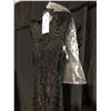 Image 2 : BLACK BEADED 1920'S FLAPPER DRESS WITH ACCESSORIES, DAILY RENTAL $120.00