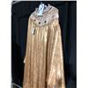 Image 2 : GOLD ORNATE 1400'S ROBE, DAILY RENTAL $80.00