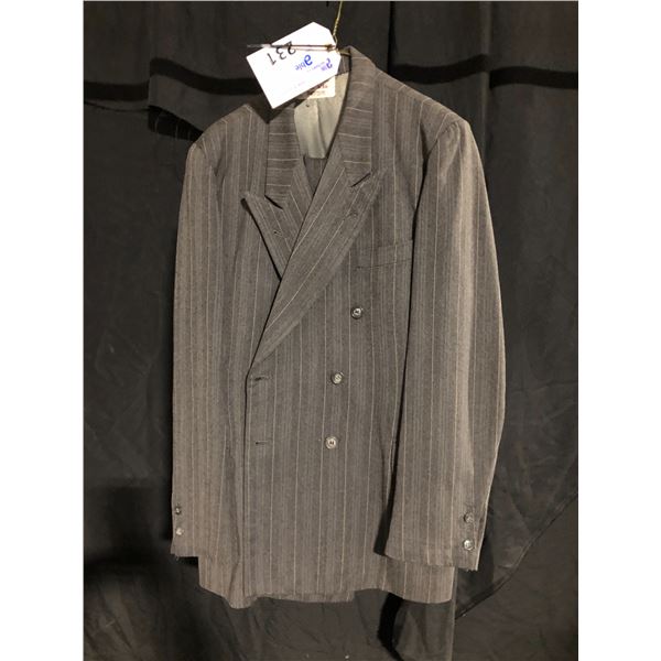 GREY PIN STRIPE SUIT